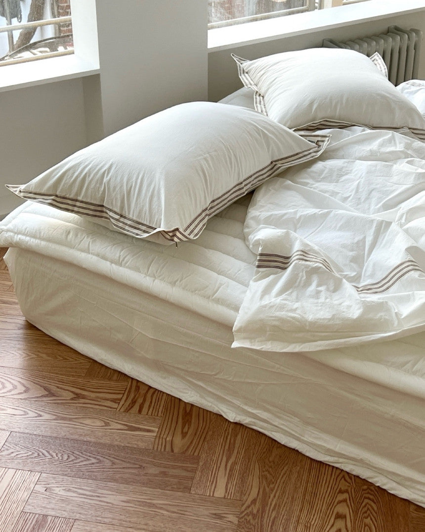 Hotel-Inspired Cotton Quilted Comforter Set