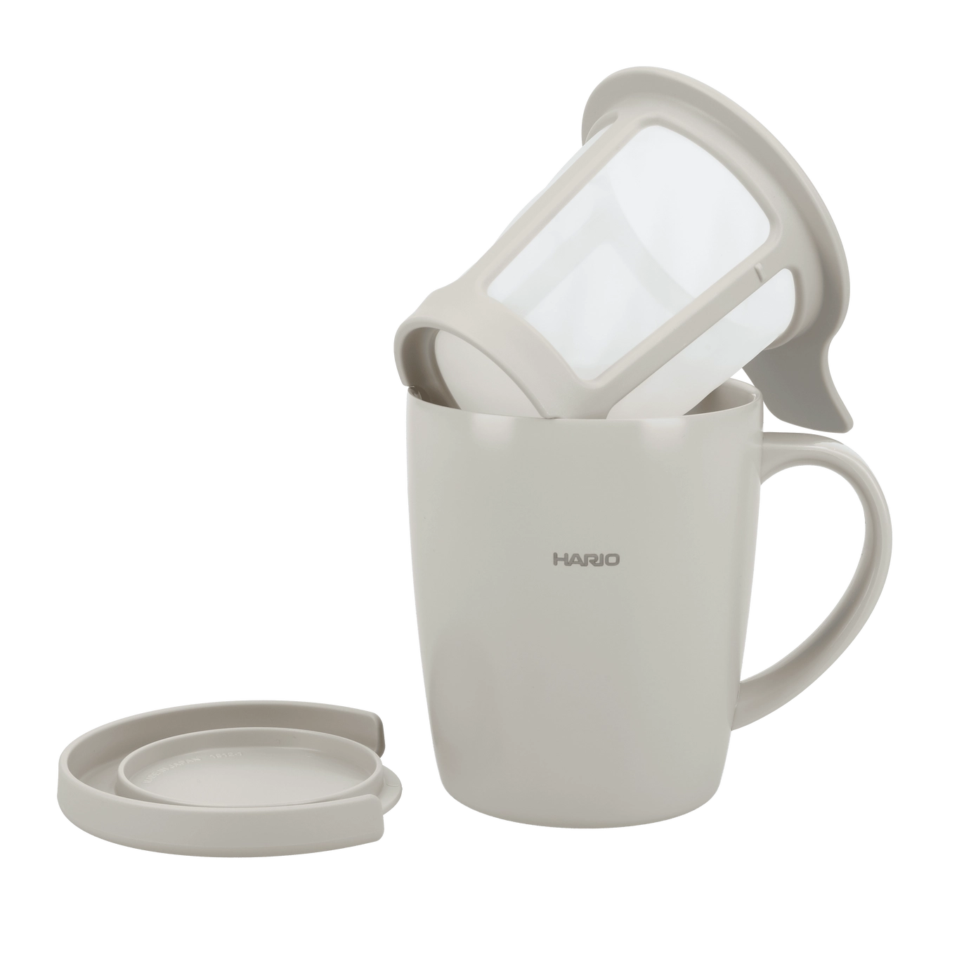Coffee & Tea Maker Mug with Ceramic Coating