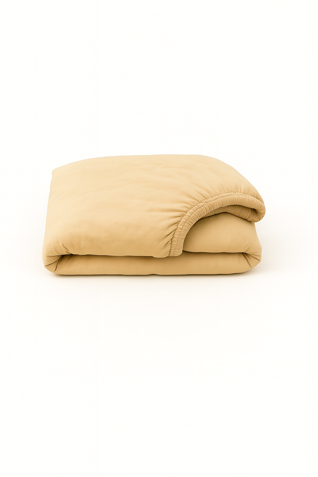 Washed Cotton Quilted Mattress Pad – Butter