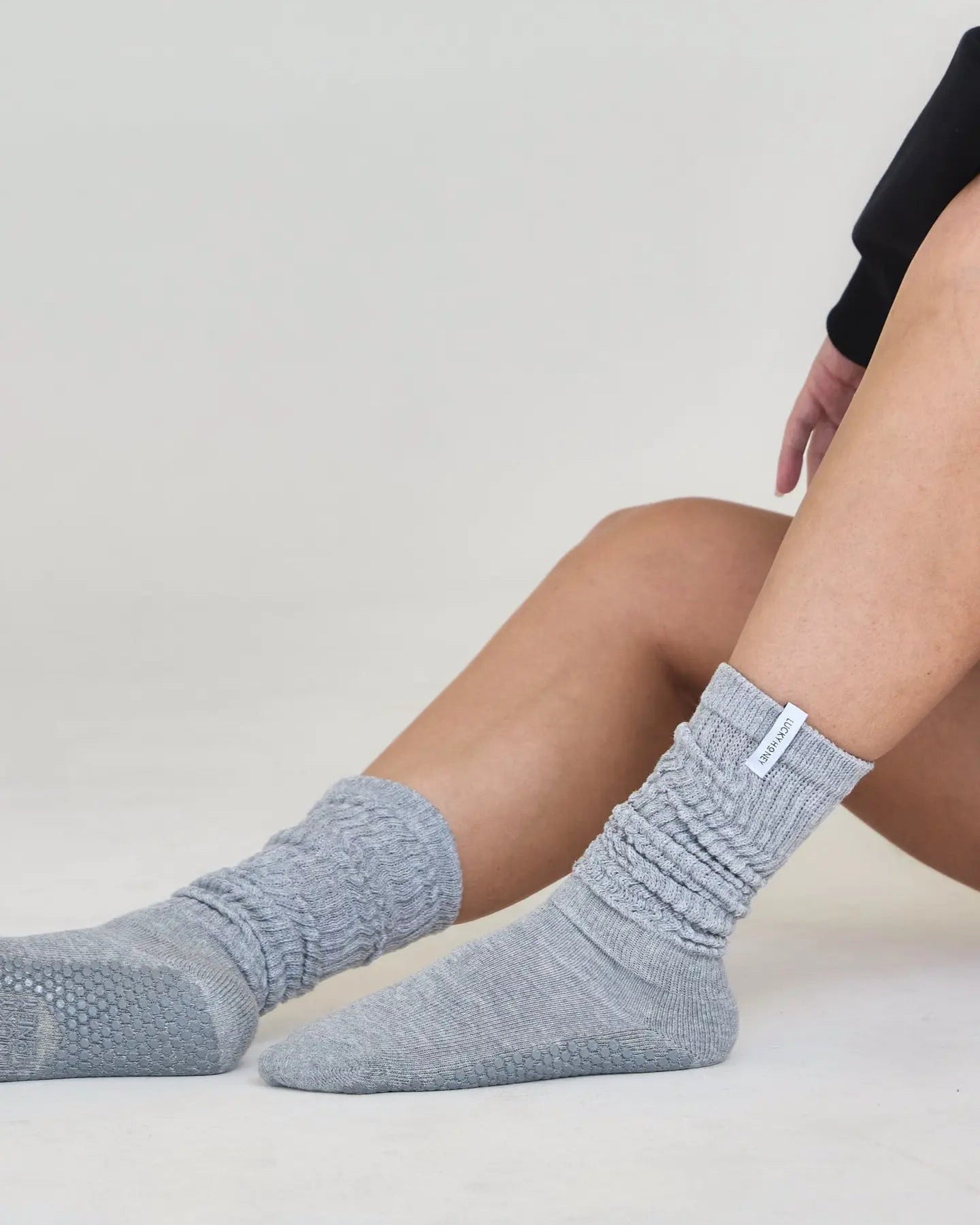 The Scrunch Grip Sock