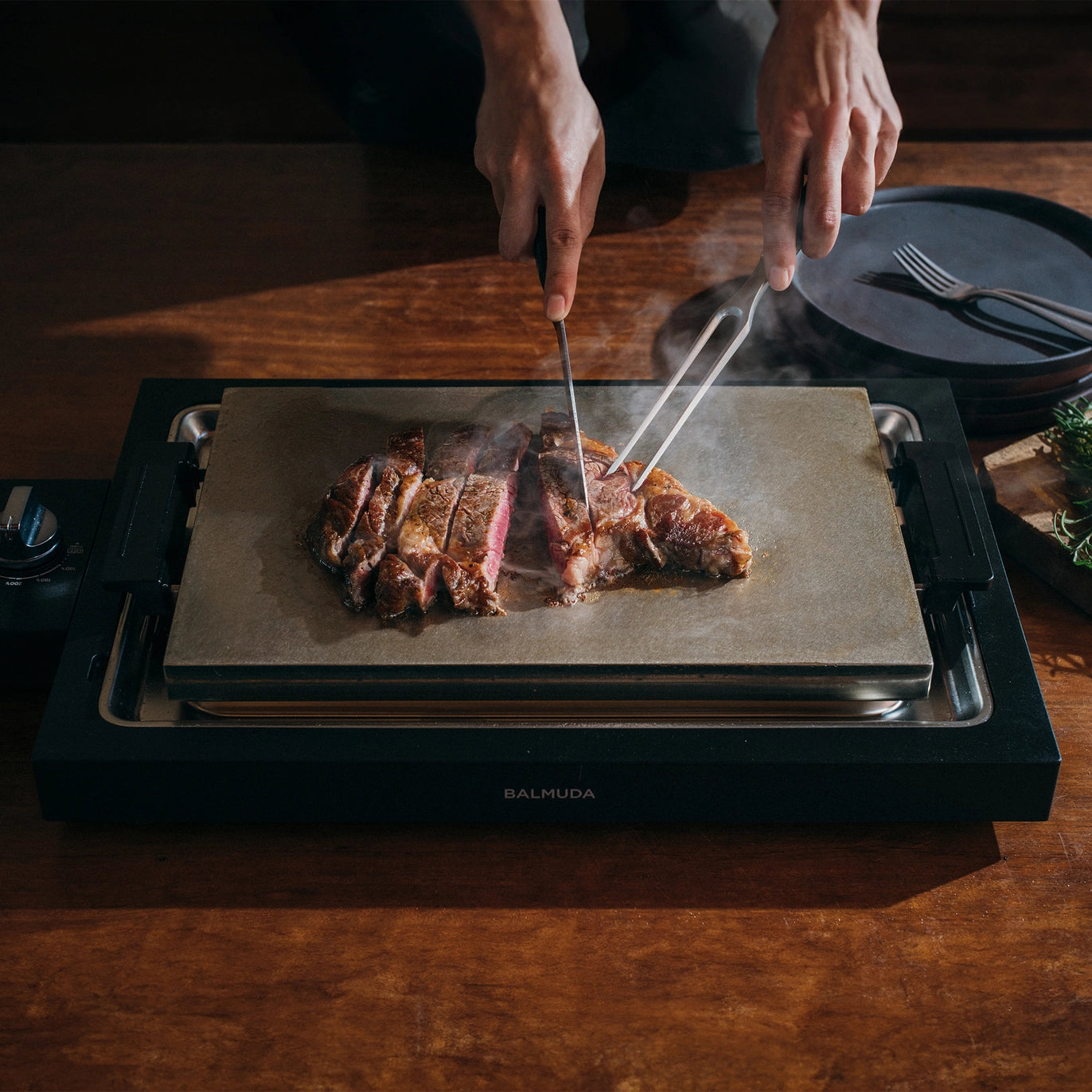 BALMUDA the Teppanyaki | 6.6mm Cladding Hot Plate 320°–430°F