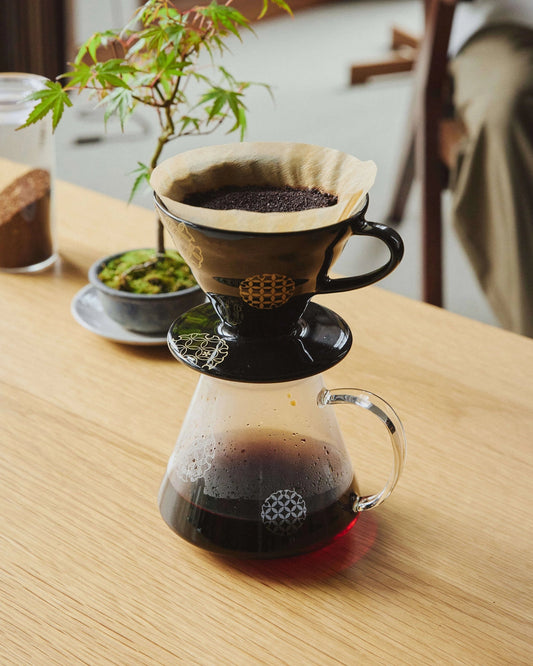 V60 Ceramic Dripper 02 Shippou Black