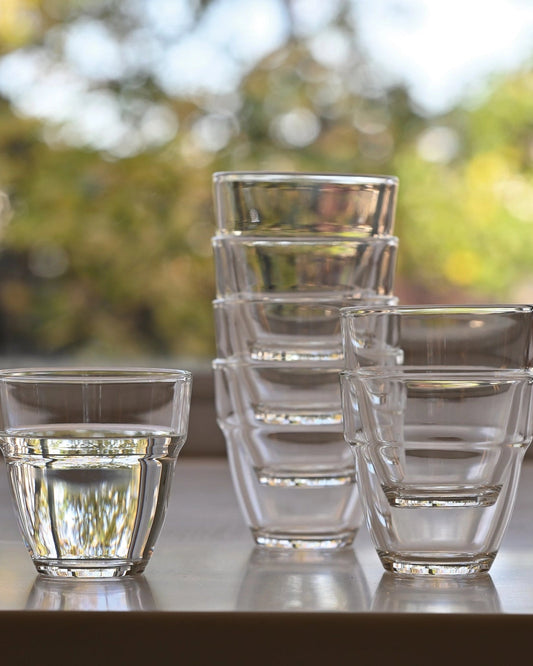 Stackable Glass 260mL 2pc Set