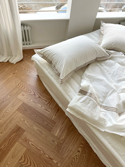 Hotel-Inspired Cotton Quilted Comforter Set