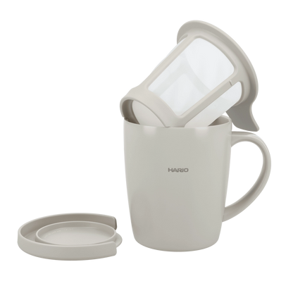 Coffee & Tea Maker Mug with Ceramic Coating