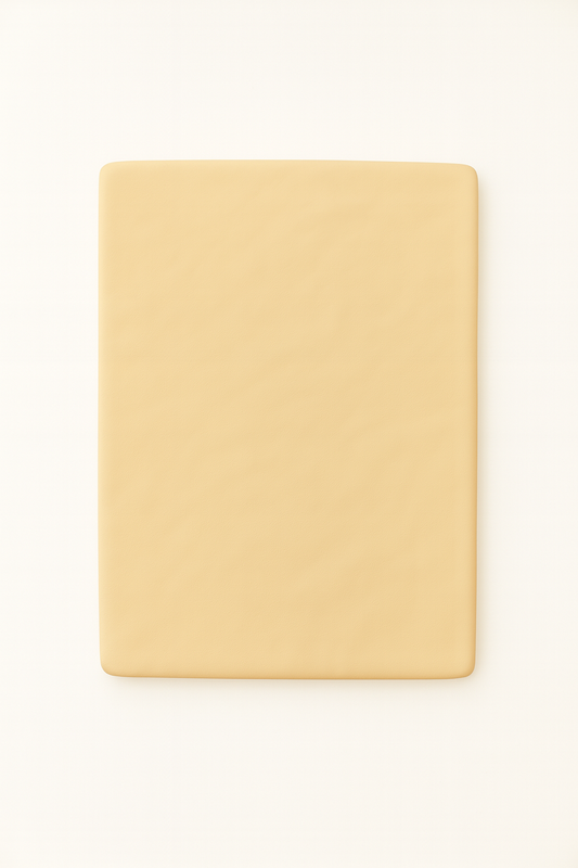 Washed Cotton Quilted Mattress Pad – Butter