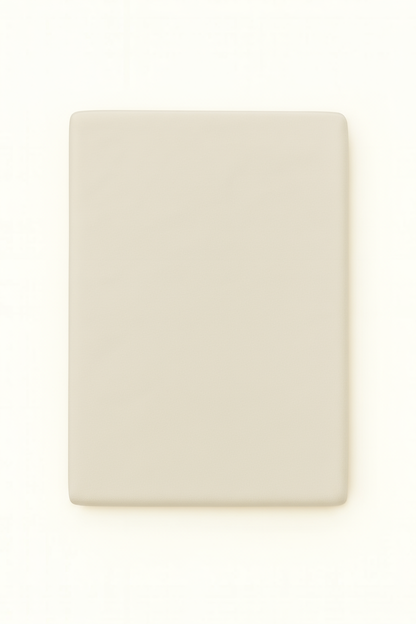 Washed Cotton Quilted Mattress Pad – Ivory